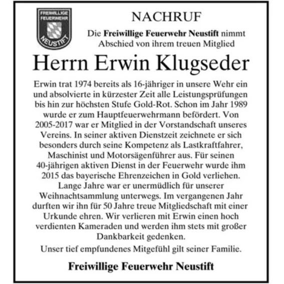 Klugseder Erwin 1958+2025 Nachruf.png